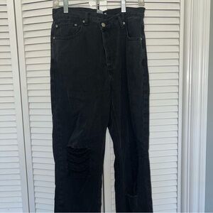 princess polly jeans black pants